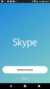 Skype - Splash screen